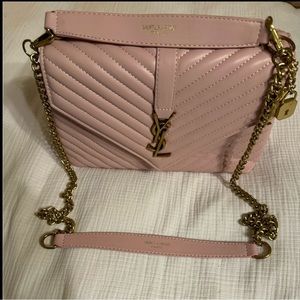 YY - Y S L You’re So Lovely Light Pink Purse. New. Designer inspired.